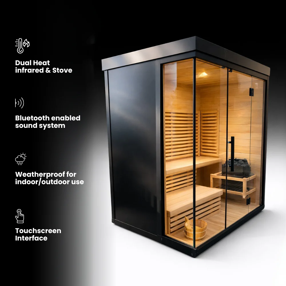 Stealth Black XL Plunge  + Titan Sauna Bundle (4-5) - Image 7