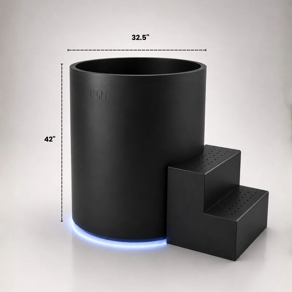 Stealth Luxe Barrel Plunge + Titan Hybrid Sauna (2 person) - Image 4